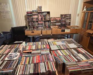 All types of CD’s DVD