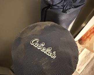 Self inflating sleeping pads. 36" wide.