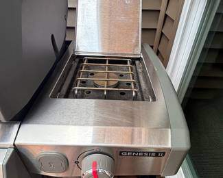 BUY IT NOW! $395.00. Genesis II Gas grill. Five burners & side burner. Natural gas configuration now-can convert to propane. Call Jan at 314 960-5700