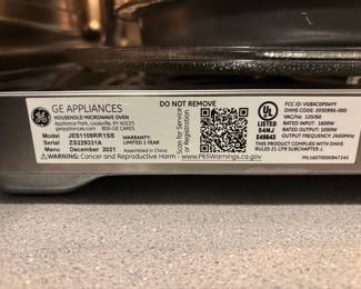 BUY IT NOW! $125.00. GE countertop convection microwave. Call Jan at 314 960-5700