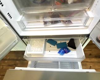 BUY IT NOW! $1500.00. LG Counter-Depth Max French Door refrigerator with InstaView and Dual Ice. Call Jan at 314 960-5700