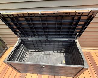 BUY IT NOW! $100.00. Keter 165 Gallon storage chest. 60" W x 28" D x 28" H. Call Jan at 314 960-5700
