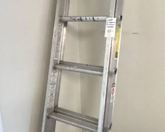 Werner 16' aluminum extension ladder.