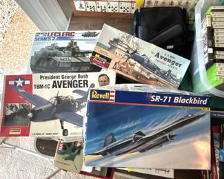 Assorted models.