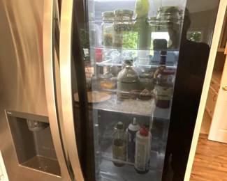 BUY IT NOW! $1500.00. LG Counter-Depth Max French Door refrigerator with InstaView and Dual Ice. Call Jan at 314 960-5700
