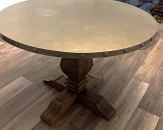 BUY IT NOW! $195.00. 42" round center pedestal table. Call Jan at 314 960-5700