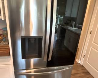 BUY IT NOW! $1500.00. LG Counter-Depth Max French Door refrigerator with InstaView and Dual Ice. Call Jan at 314 960-5700