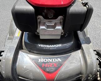 BUY IT NOW! $495.00. Honda HRX 217 easy start self propelled lawn mower(like new). Call Jan at 314 960-5700