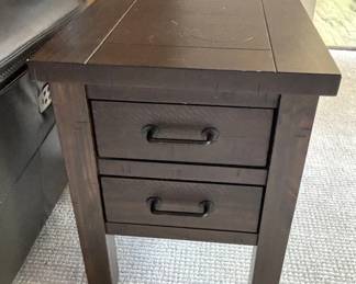 BUY IT NOW! $150.00. Pair of end tables. 18" W x 24" L x 24" H. Call Jan at 314 960-5700