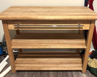 BUY IT NOW! $150.00. Wood sauna/pool house table w/drawer. 24" D x 47 1/2" W x 36 1/2" H. Call Jan at 314 960-5700