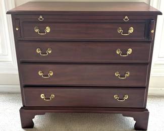 BUY IT NOW! $275.00. Henkel-Harris small four drawer chest of drawers. 33 1/2" W x 18" D x 30 1/2" H. Call Jan at 314 960-5700