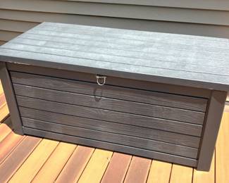 BUY IT NOW! $100.00. Keter 165 Gallon storage chest. 60" W x 28" D x 28" H. Call Jan at 314 960-5700