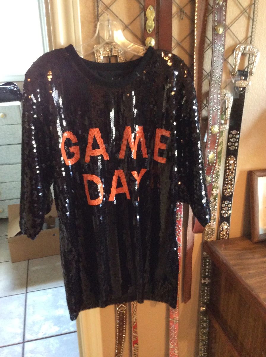 Game Day sequin dress