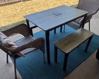 Outside patio furniture