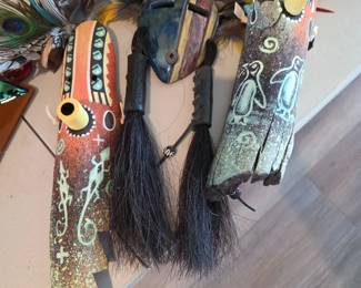 Yei (spirit) wall masks