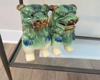 vintage Chinese Foo Dogs