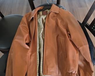 Vintage-Style Leather Jacket
