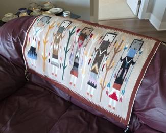 Navajo Yeibichai pictorial weaving (rug/tapestry)