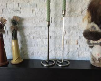 Set of 4 candle holders