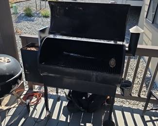 Traeger pellet grill and smoker