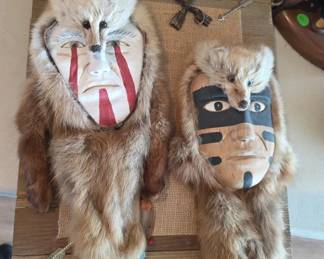ontemporary Native American-style "Spirit Masks"