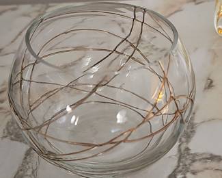 PartyLite Calypso Gold Tealight Holder