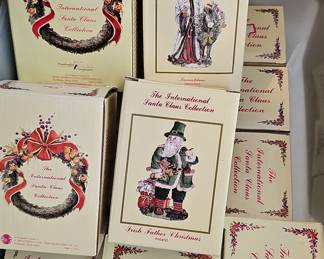The International Santa Claus Collection Figurines (Specific Country Representations)