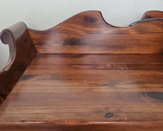 Vintage Bennington Pine Washstand