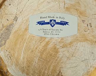 Vintage Italian Florentine Style Floral Decoupage Trinket Box