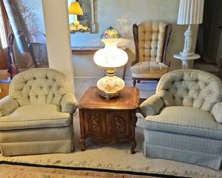 Vintage Chairs $ Lamp