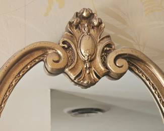 La Barge Hollywood Regency Gilt Mirror