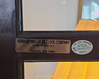 Howard Miller "Charlemagne" Grandfather Clock, Model 610-361
