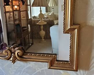 La Barge Hollywood Regency Gilt Mirror