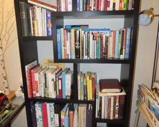 Books and bookcase.