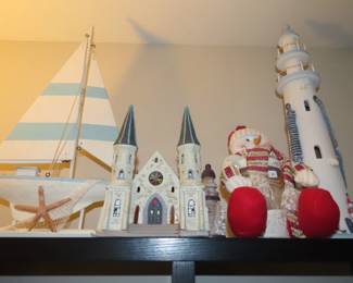 Home decor items.