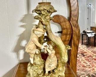 Royal Worcester Candlestick