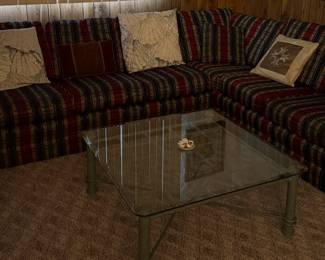 Sectional Sofa with Coffee Table