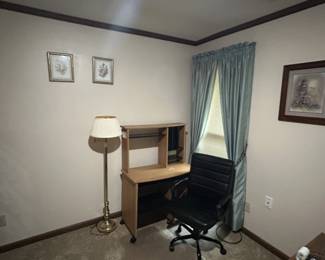 Desk with chair