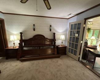 Cannonball King bedframe