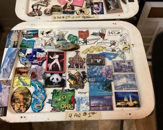 Lots of kitchen magnets