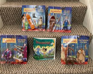 Walt Disney Pocahontas figurines