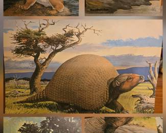 Dinosaur Prints by Chuck Ripper