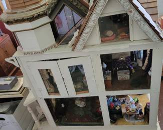 Huge Vintage Doll House 