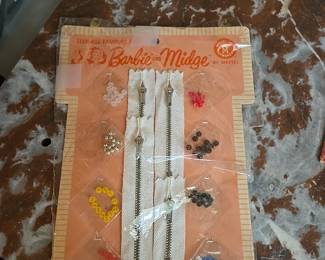 Vintage Barbie & Midge Accessories 