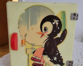 Vintage Kiddie Kabinette Penguin