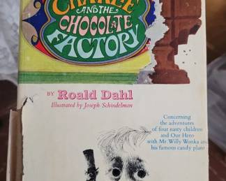 Vintage Charlie & the Chocolate Factory Book
