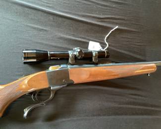Rifle No. 9- Ruger No. 1 Lever Action- Unsure Cal.