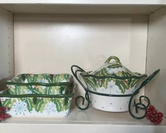 Christmas Serving Set