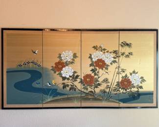 Asian Silk Painting