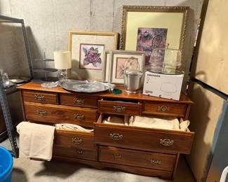 Solid Wood Dresser. Will sell ahead of sale.